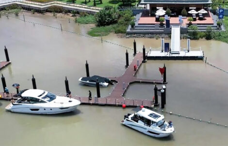 luxury yacht rental trips to Dai Phuoc Island SwanBay
